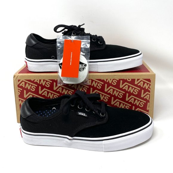 Vans Other - 🌿Sale🌿 Vans Chima Ferguson Pro Black Canvas Low Sneaker Men Size 9 VN0A38CF6BT